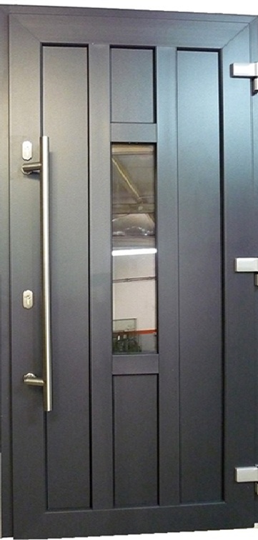 drzwi pcv z pochwytem